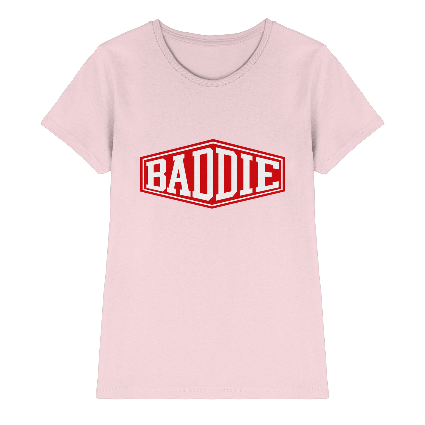 Baddie – Freches Design für Bad Girls - Blood Red Edition - Ladies Premium Shirt