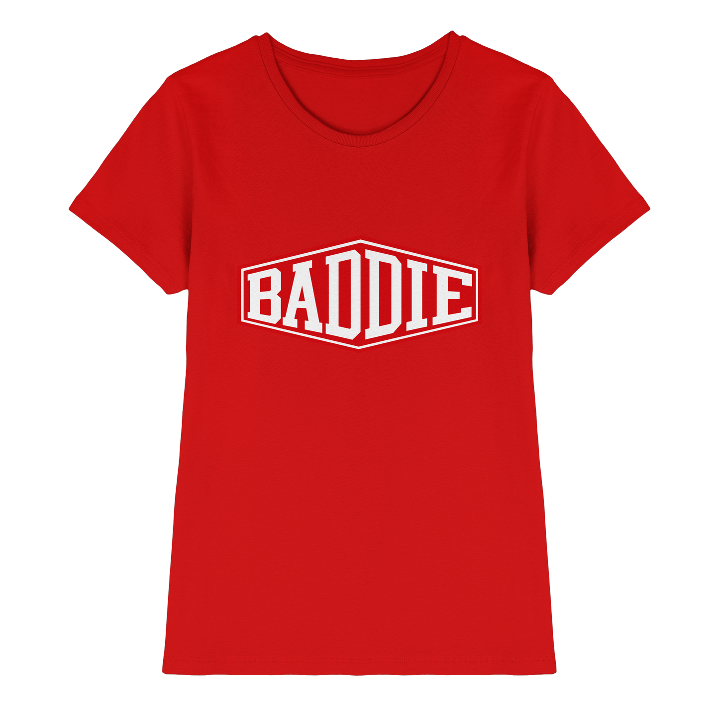 Baddie – Freches Design für Bad Girls - Blood Red Edition - Ladies Premium Shirt