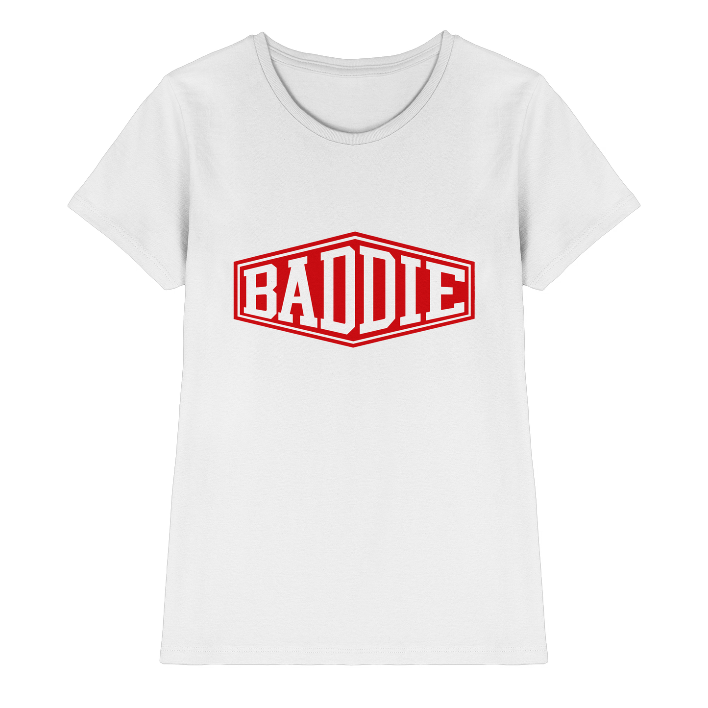 Baddie – Freches Design für Bad Girls - Blood Red Edition - Ladies Premium Shirt