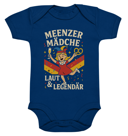 Meenzer Mädche – Laut & Legendär | Karneval Design - Organic Baby Bodysuit