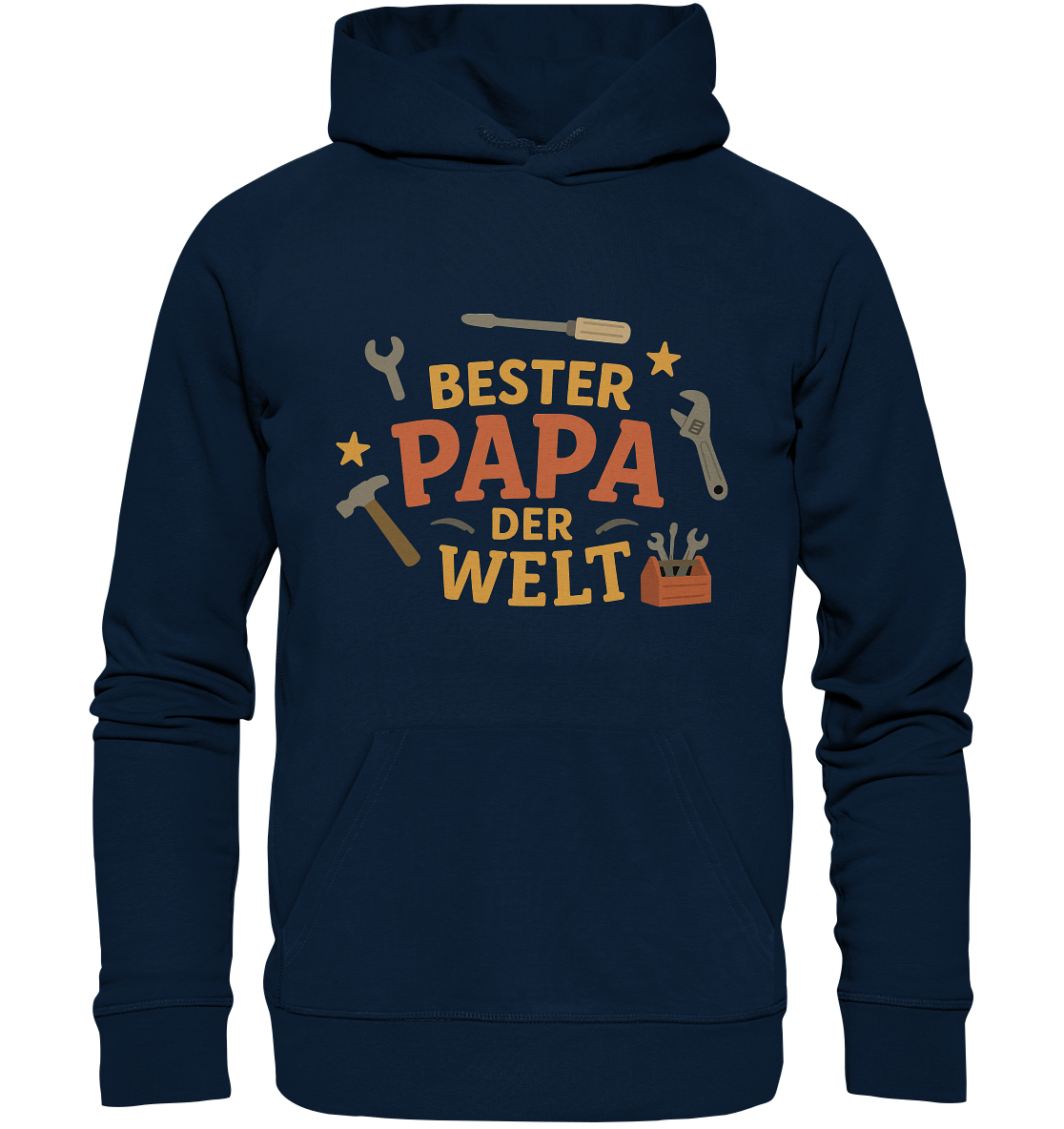 Bester Papa der Welt - Vater Geschenk - Organic Basic Hoodie