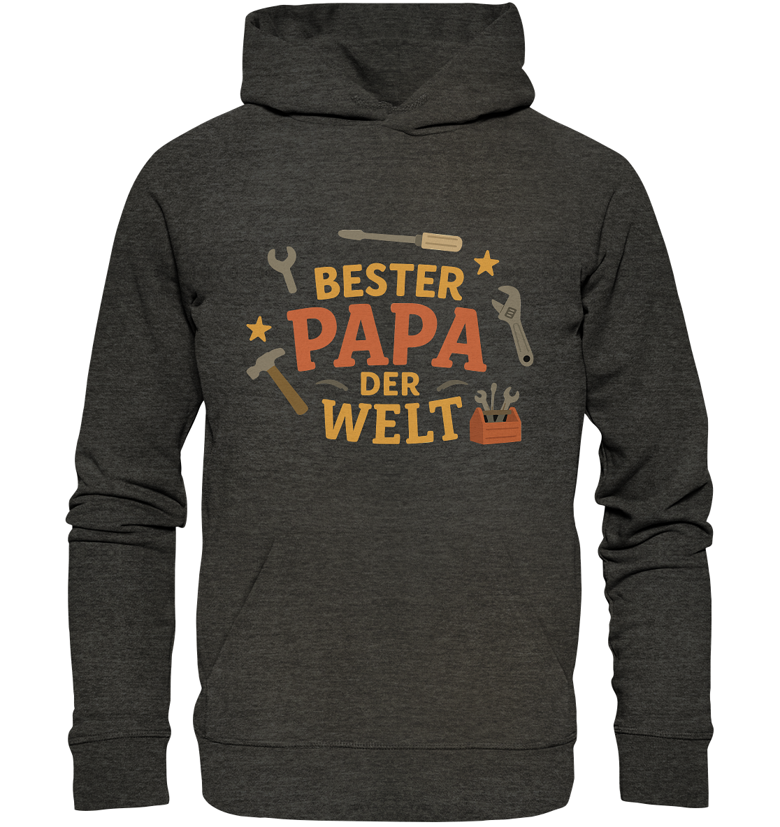 Bester Papa der Welt - Vater Geschenk - Organic Basic Hoodie