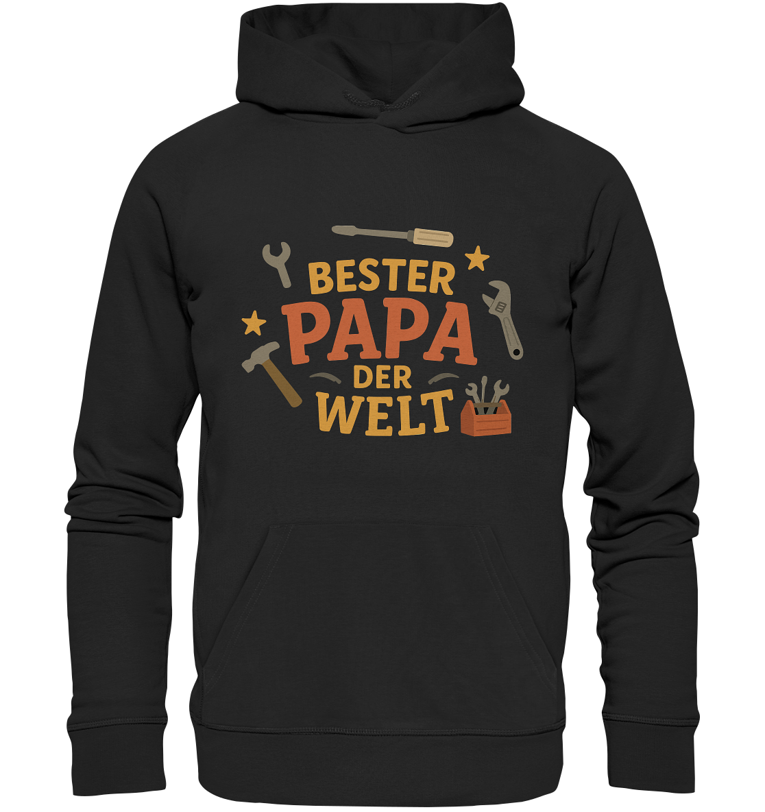 Bester Papa der Welt - Vater Geschenk - Organic Basic Hoodie