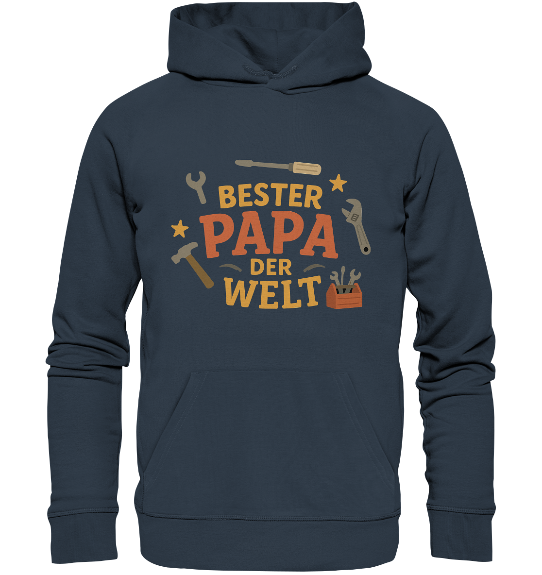 Bester Papa der Welt - Vater Geschenk - Organic Basic Hoodie