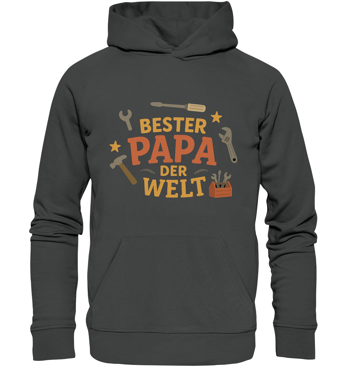 Bester Papa der Welt - Vater Geschenk - Organic Basic Hoodie