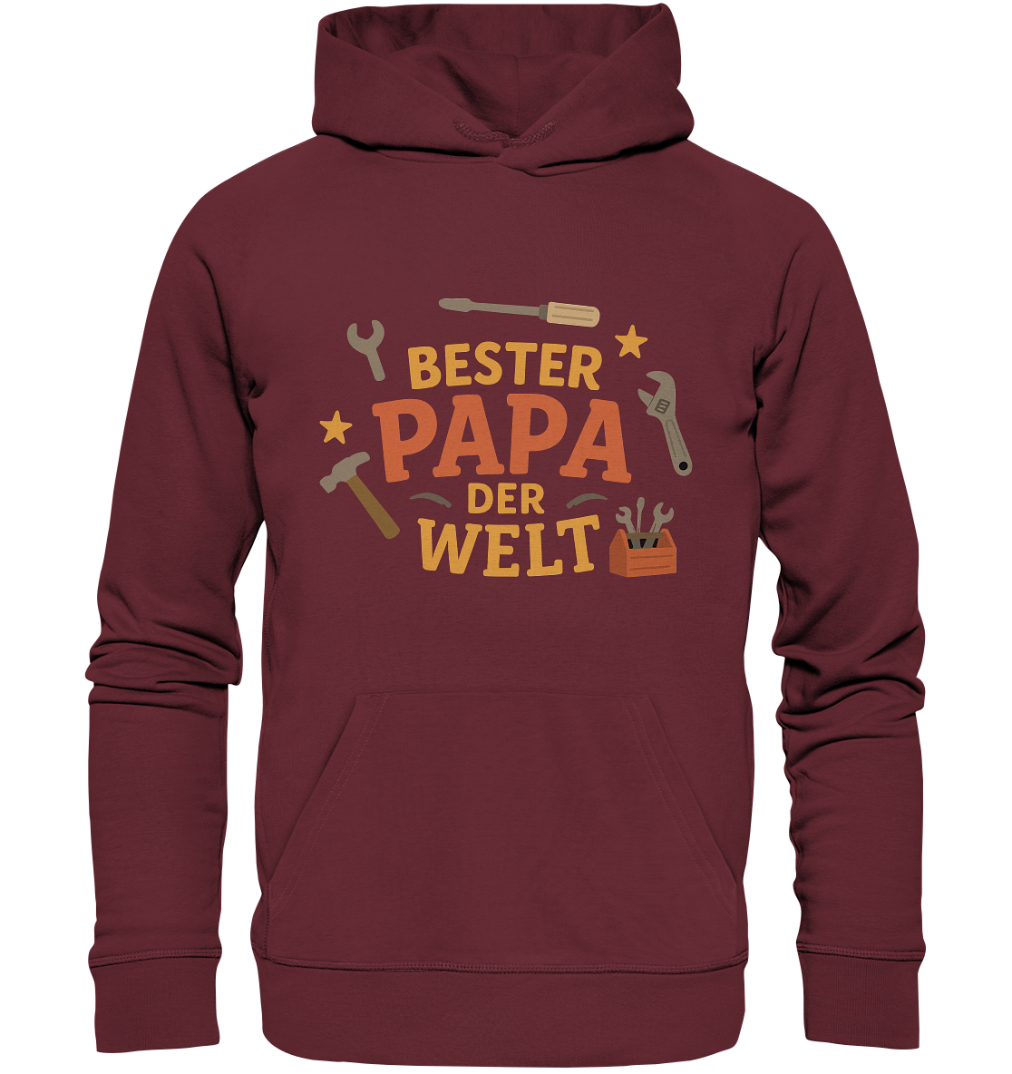 Bester Papa der Welt - Vater Geschenk - Organic Basic Hoodie