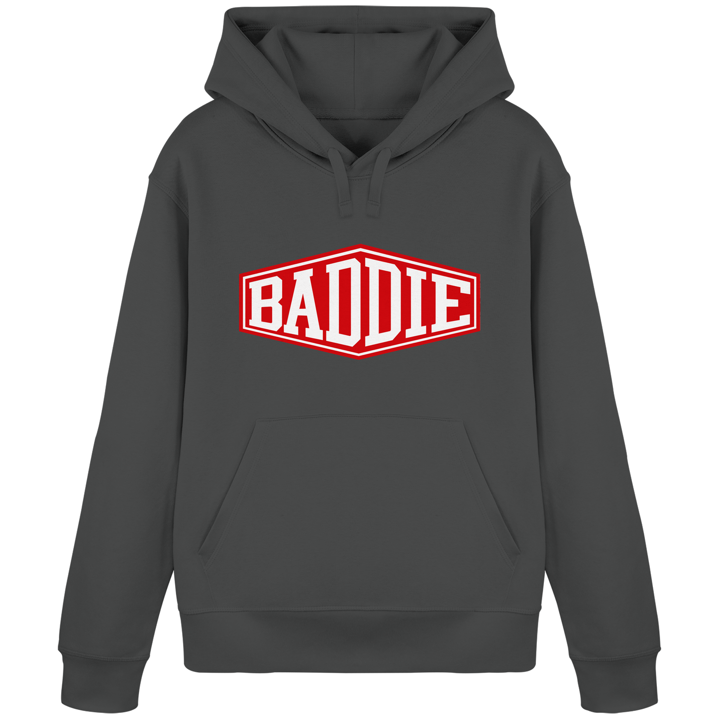 Baddie – Freches Design für Bad Girls - Blood Red Edition - Organic Basic Hoodie