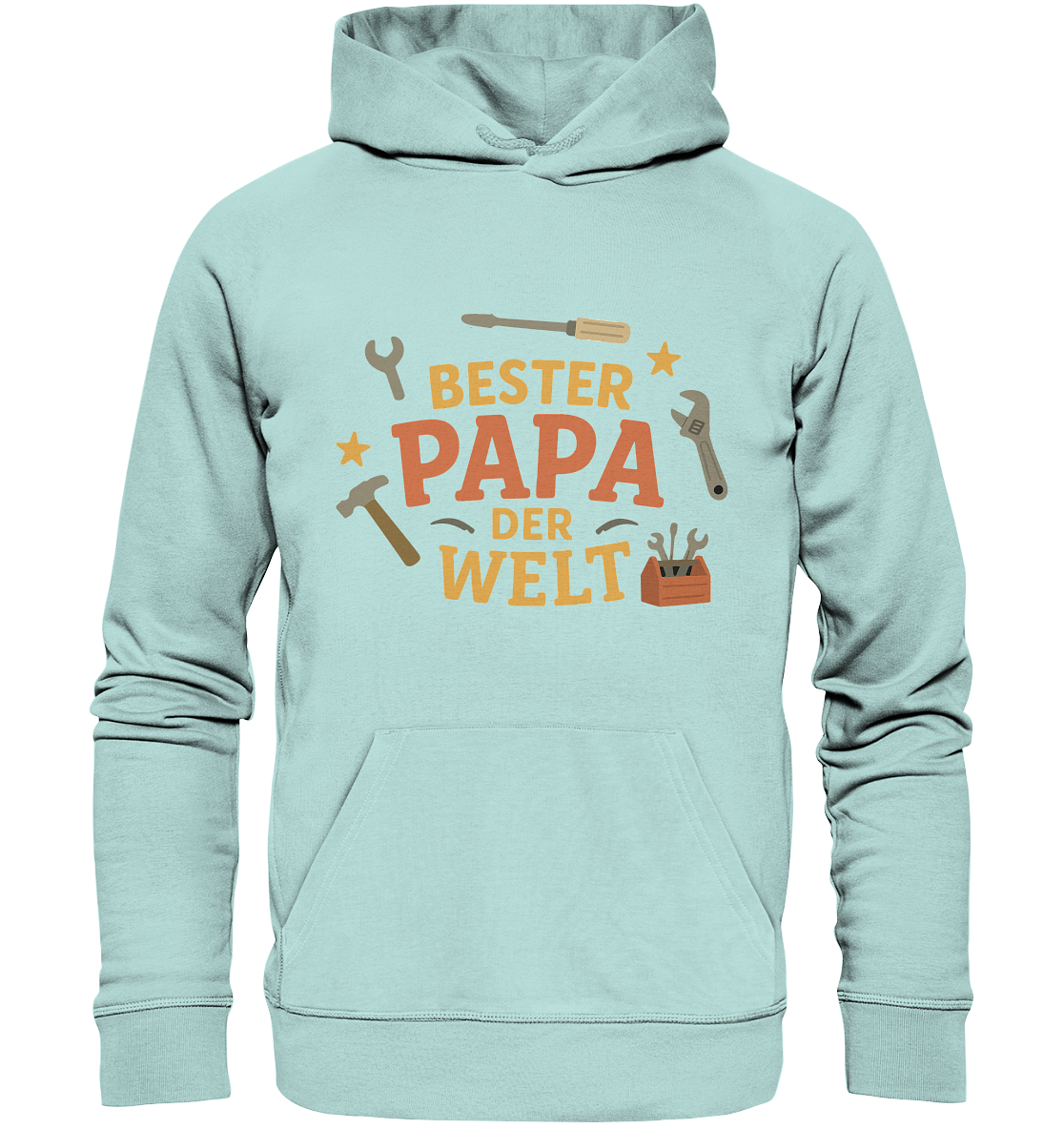 Bester Papa der Welt - Vater Geschenk - Organic Basic Hoodie