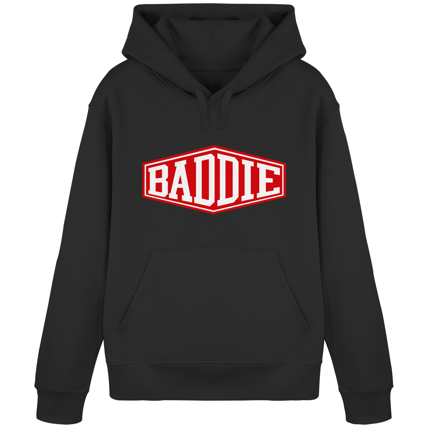 Baddie – Freches Design für Bad Girls - Blood Red Edition - Organic Basic Hoodie