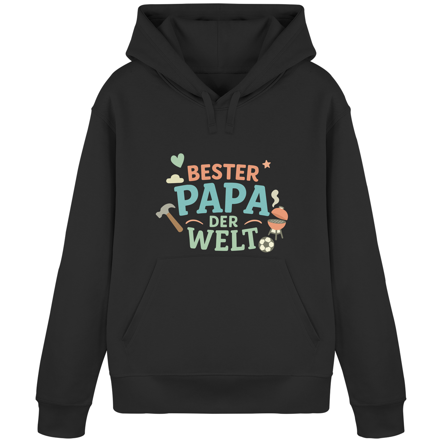 Bester Papa der Welt - Vater Geschenk - Organic Basic Hoodie