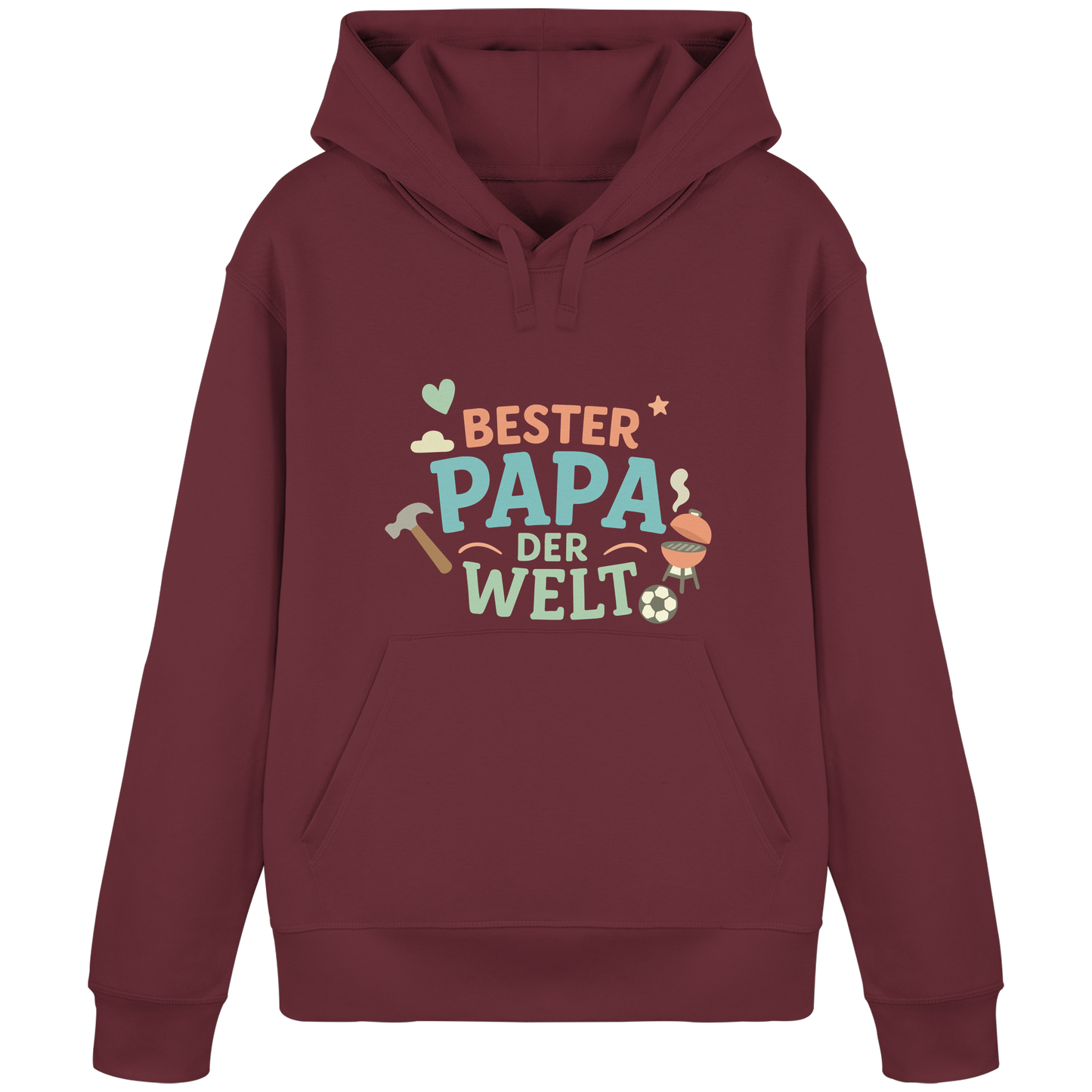 Bester Papa der Welt - Vater Geschenk - Organic Basic Hoodie