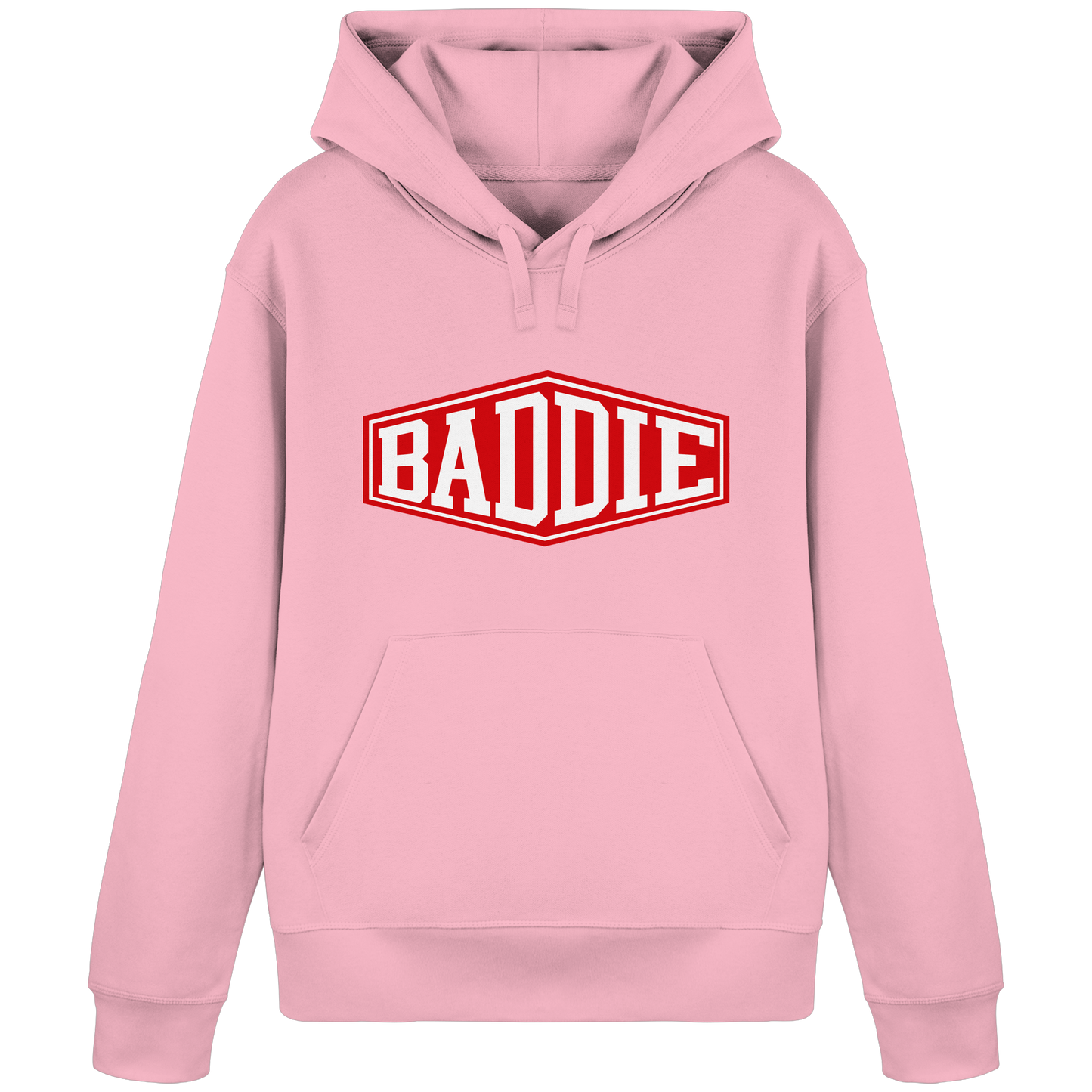 Baddie – Freches Design für Bad Girls - Blood Red Edition - Organic Basic Hoodie