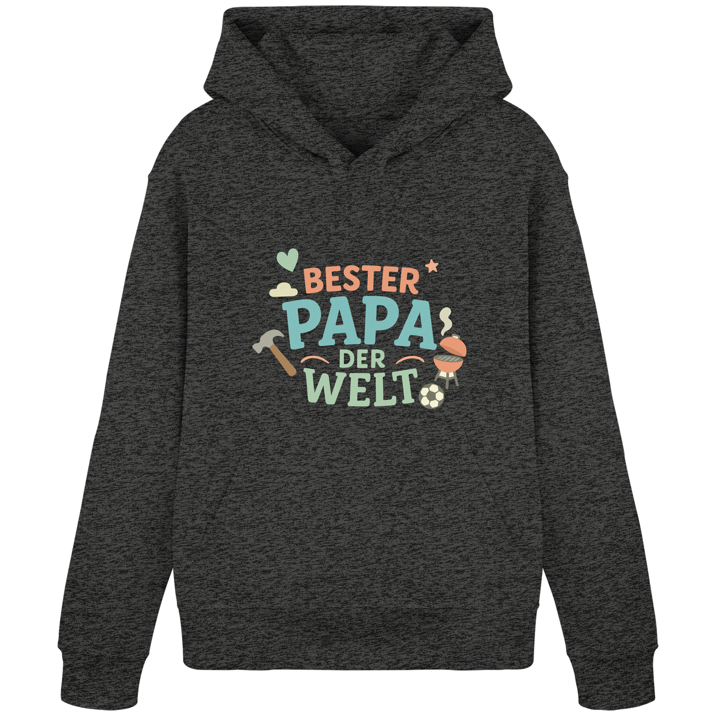 Bester Papa der Welt - Vater Geschenk - Organic Basic Hoodie