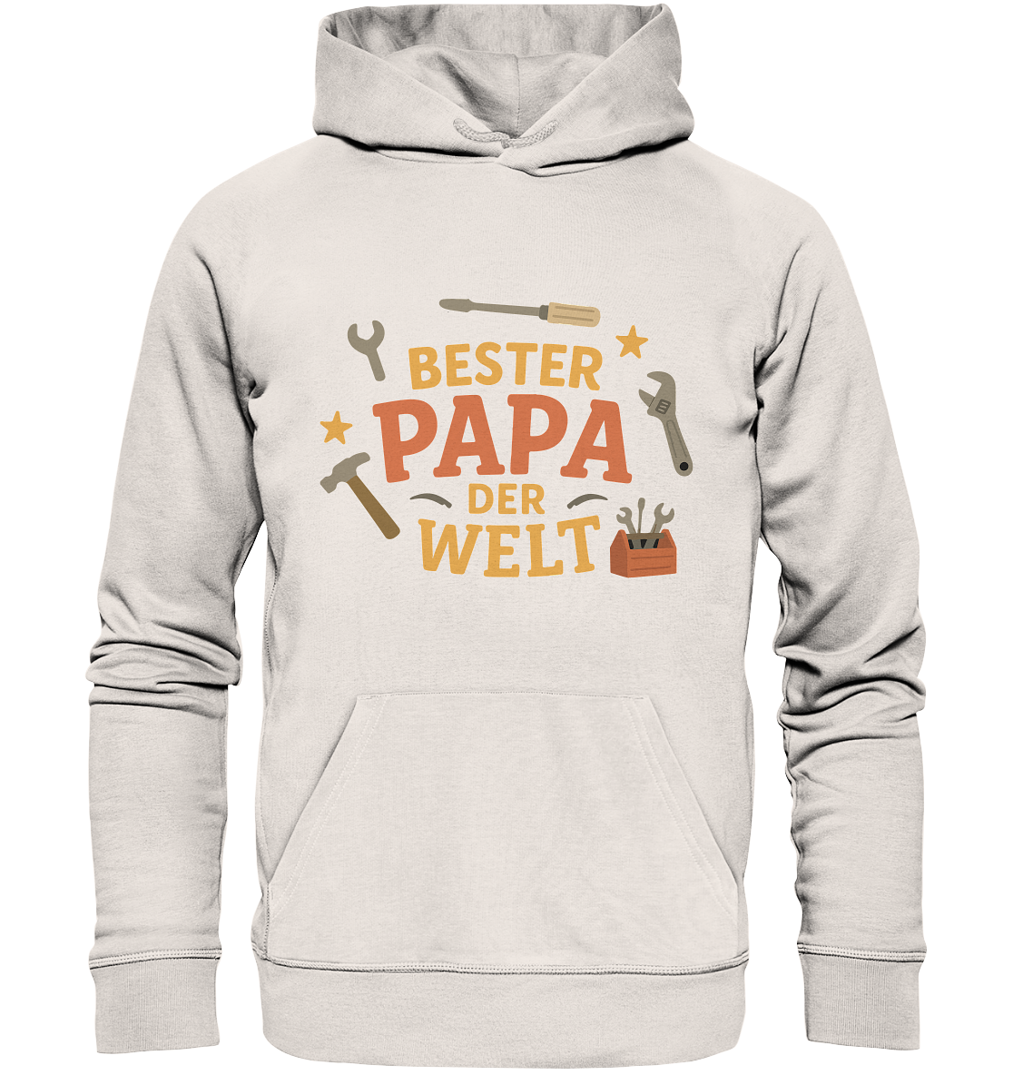 Bester Papa der Welt - Vater Geschenk - Organic Basic Hoodie