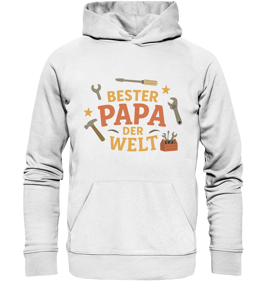 Bester Papa der Welt - Vater Geschenk - Organic Basic Hoodie