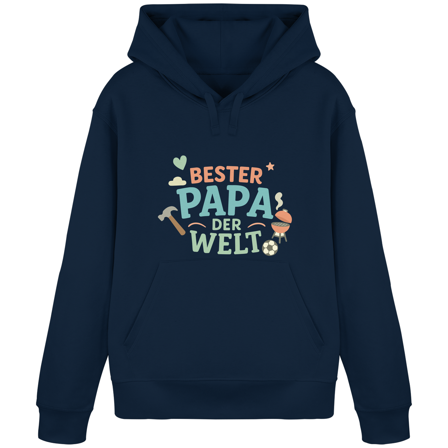 Bester Papa der Welt - Vater Geschenk - Organic Basic Hoodie