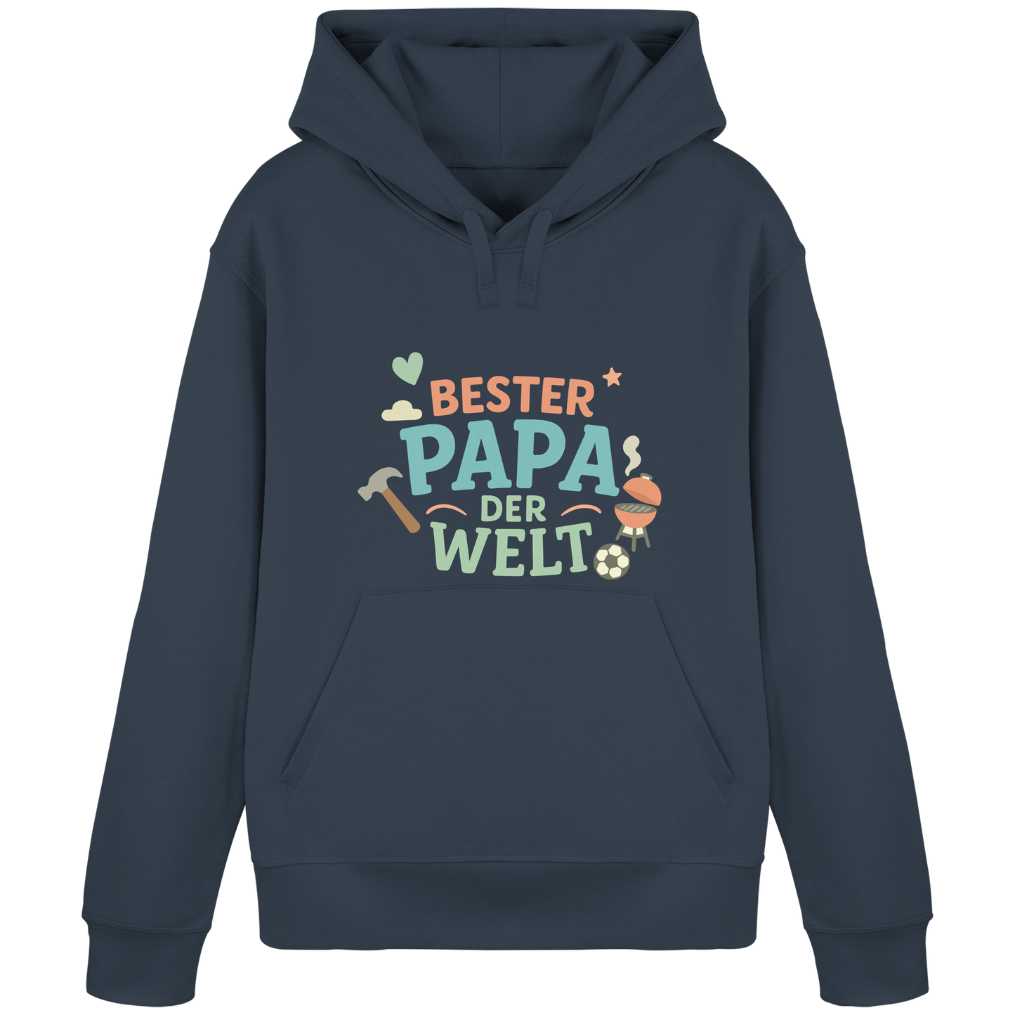 Bester Papa der Welt - Vater Geschenk - Organic Basic Hoodie