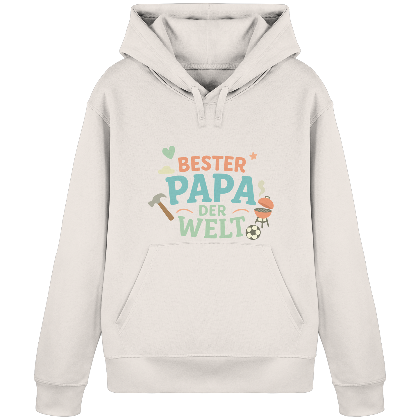 Bester Papa der Welt - Vater Geschenk - Organic Basic Hoodie