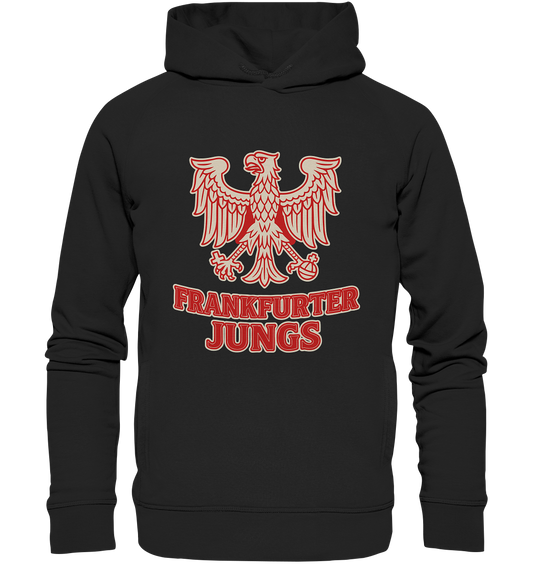 FRANKFURTER JUNGS - Adler, Stolz und Zusammenhalt - Organic Fashion Hoodie