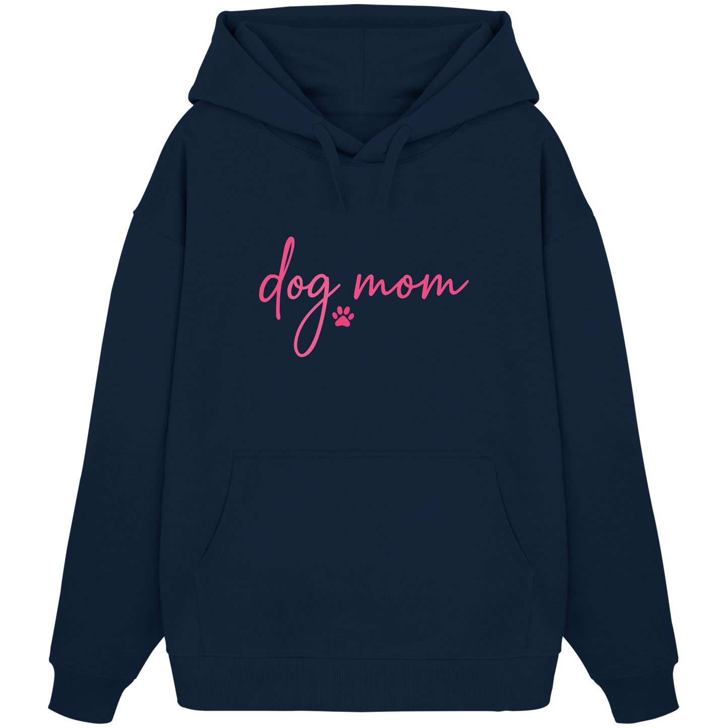 DOG MOM für Hundemamas und Hundemädchen - Organic Oversize Hoodie