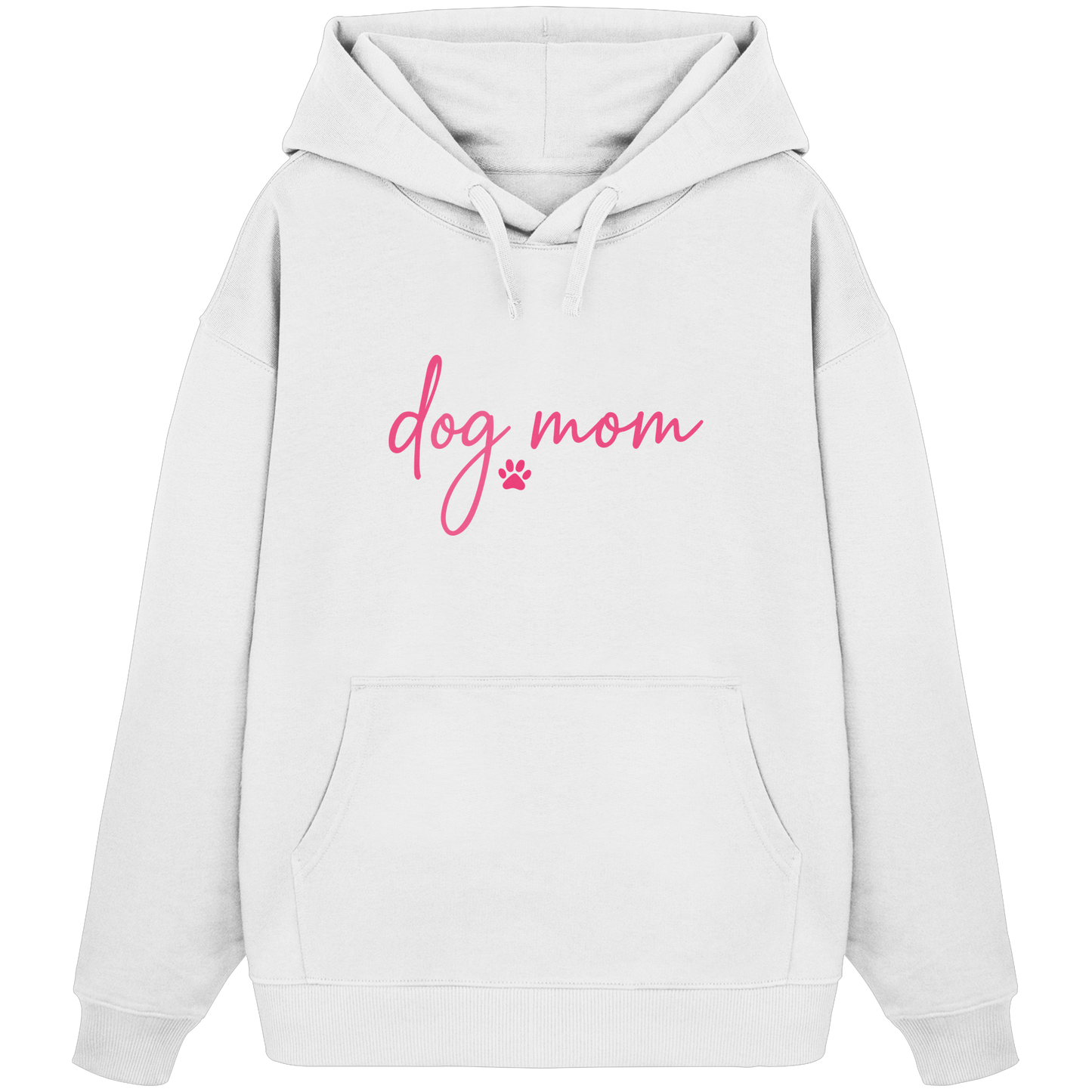 DOG MOM für Hundemamas und Hundemädchen - Organic Oversize Hoodie