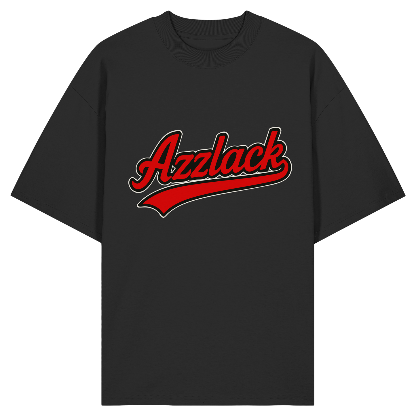 Azzlack Design - Ghetto Style für Deutschrap Fans - Organic Oversize Shirt