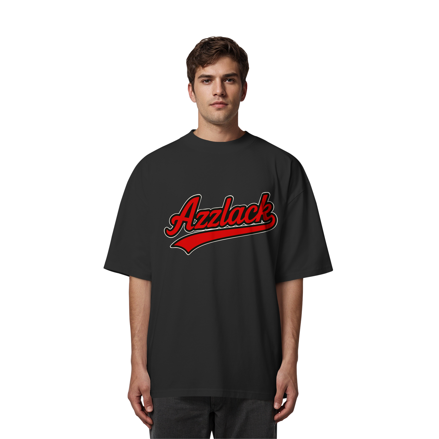 Azzlack Design - Ghetto Style für Deutschrap Fans - Organic Oversize Shirt