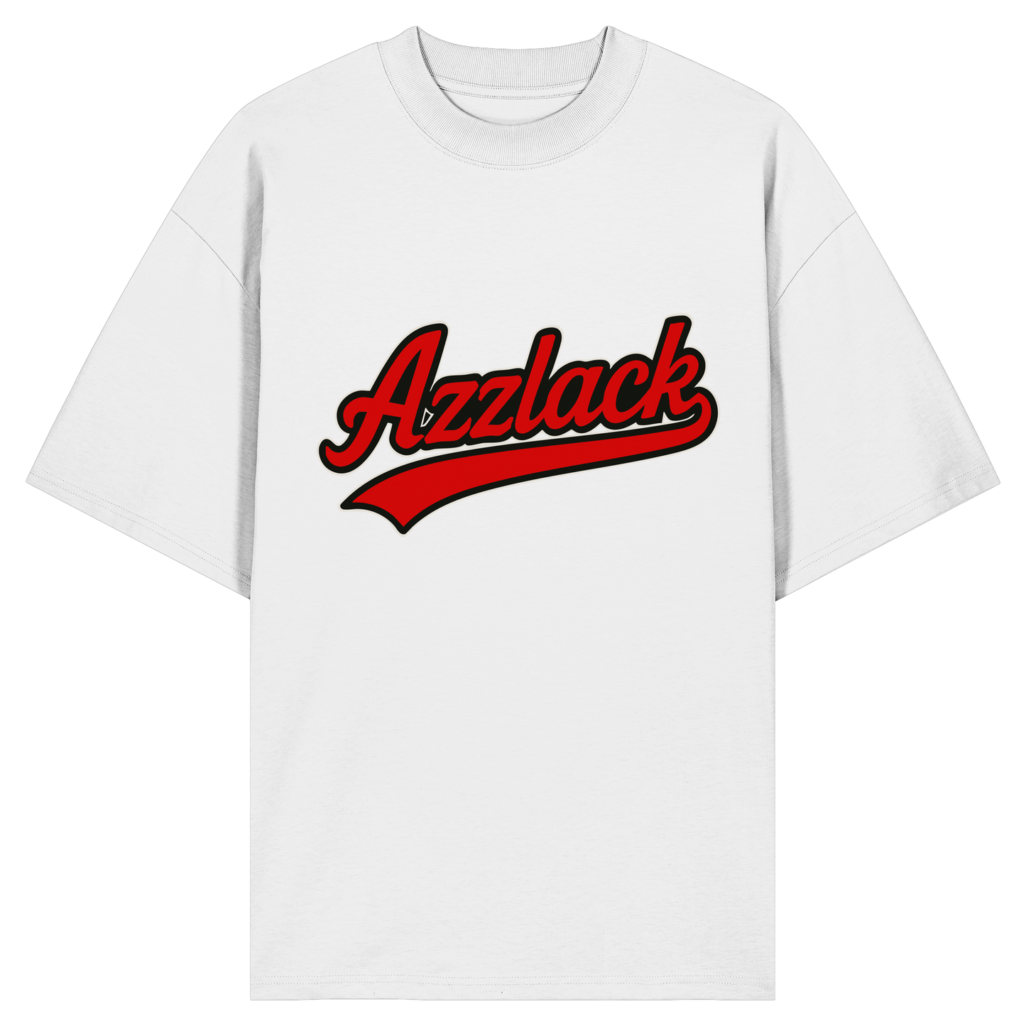 Azzlack Design - Ghetto Style für Deutschrap Fans - Organic Oversize Shirt