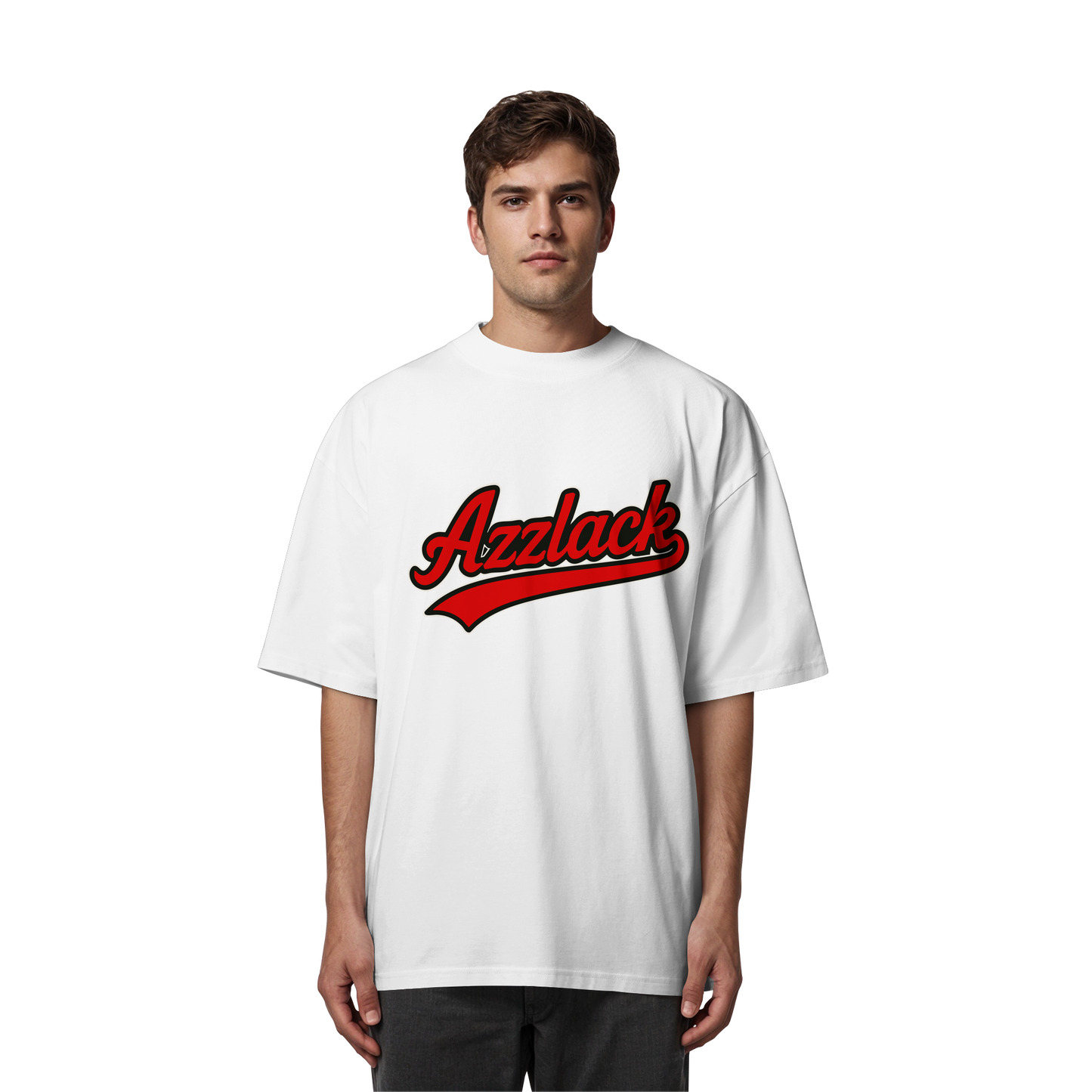 Azzlack Design - Ghetto Style für Deutschrap Fans - Organic Oversize Shirt