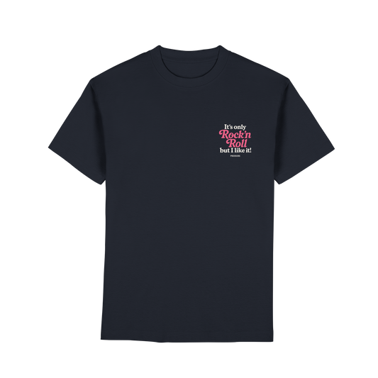 Schwarzes It's only Rock'n'Roll ... but I like it - Premium Classic T-Shirt von Pressure Clothing mit kleinem Frontdruck