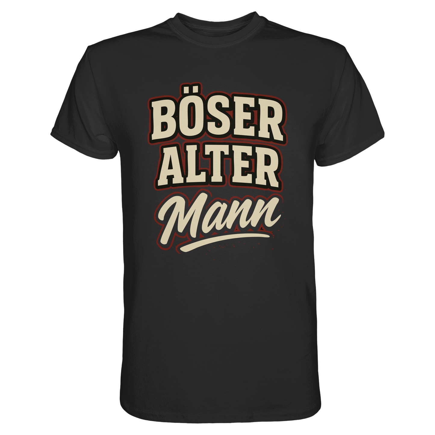 Böser alter Mann – frecher Spruch für Rentner, Väter & echte Kerle - Premium Shirt