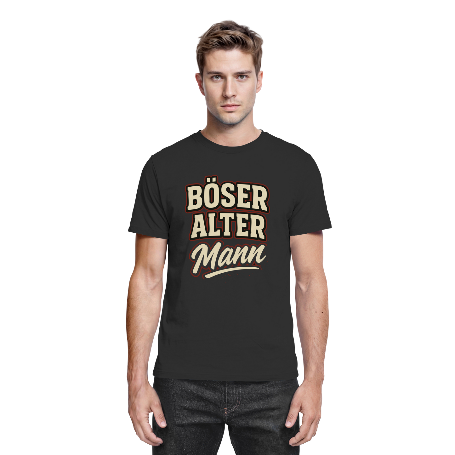 Böser alter Mann – frecher Spruch für Rentner, Väter & echte Kerle - Premium Shirt