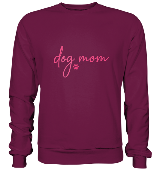 DOG MOM für Hundemamas und Hundemädchen - Premium Sweatshirt