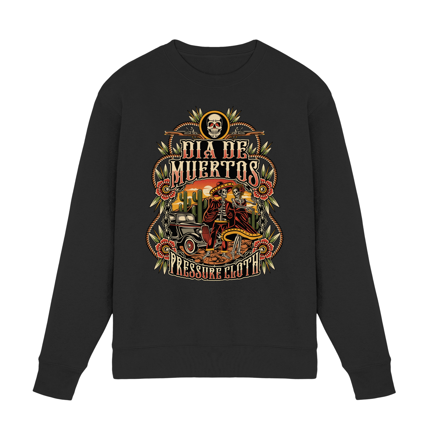 DIA DE MUERTOS - Pressure Cloth - Premium Sweatshirt