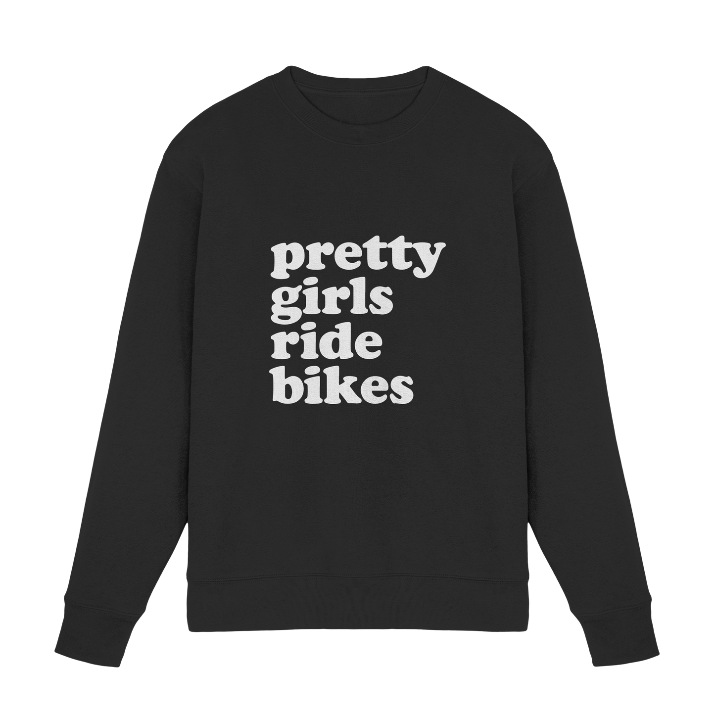 Pretty Girls Ride Bikes – Bikerinnen Motiv - Premium Sweatshirt