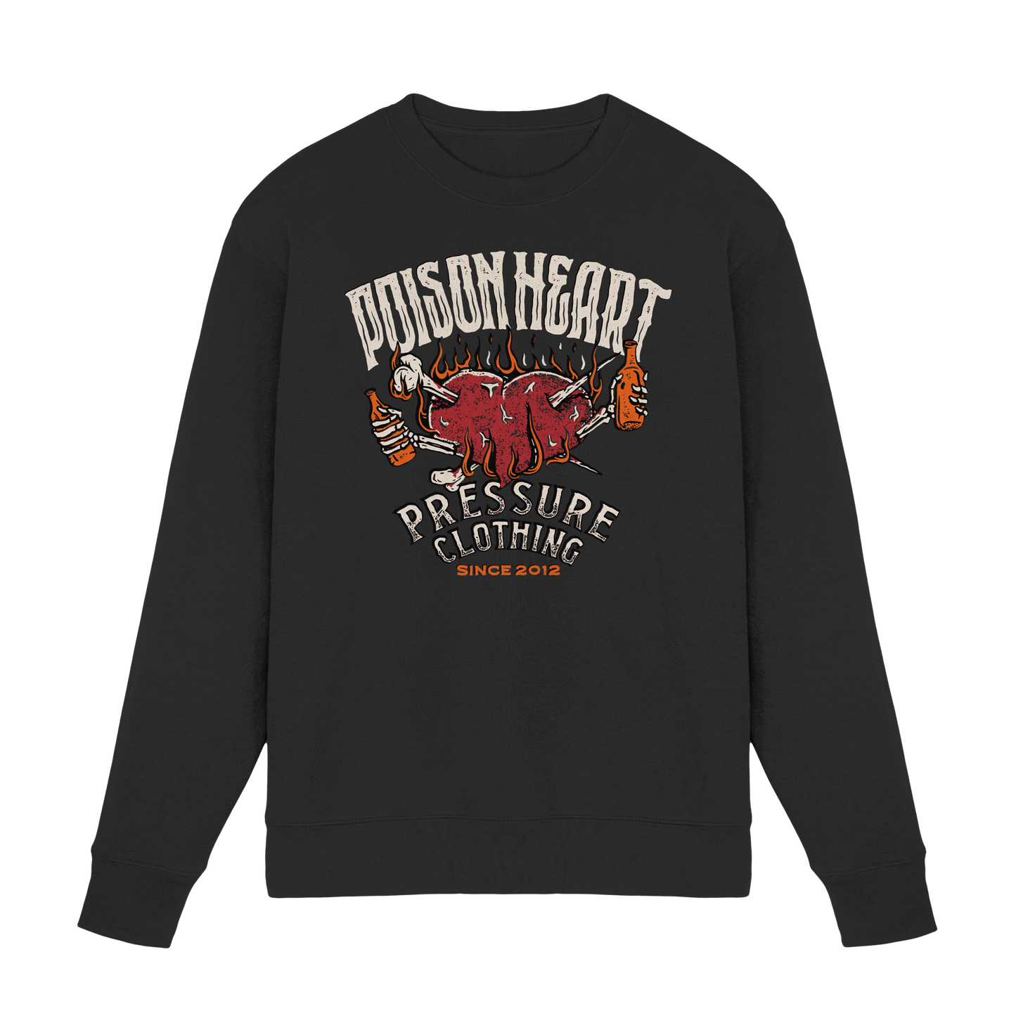 Poison Heart – Punk Rock - Premium Sweatshirt