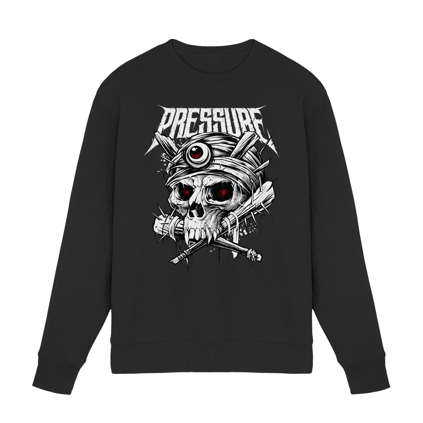 Skullica - Vampire Skull - Pressure Magazine - Premium Sweatshirt