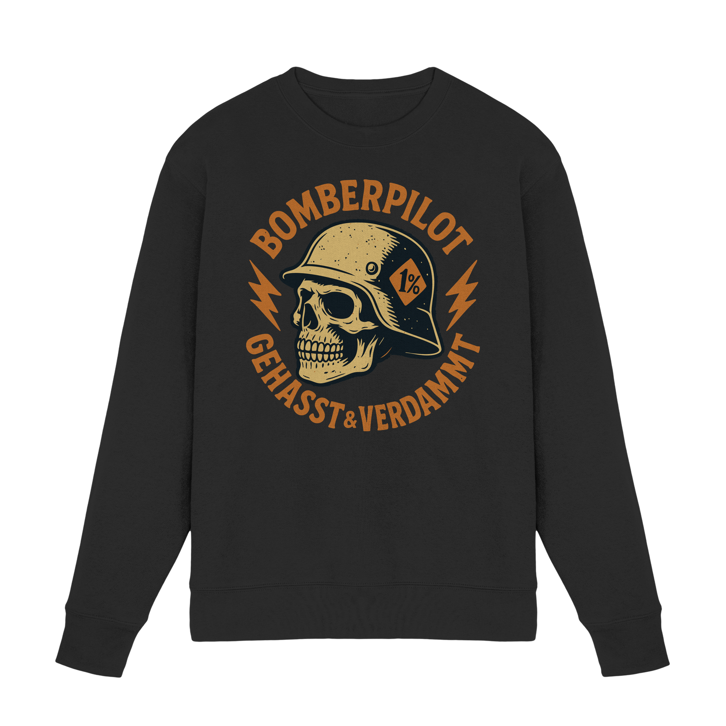 Bomberpilot - Gehasst Verdammt - Biker Mode - Premium Sweatshirt