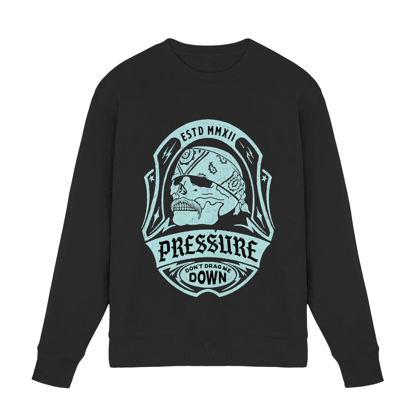 Chicano - Mexican Skull - Don't Drag me down Classic - Premium Sweatshirt