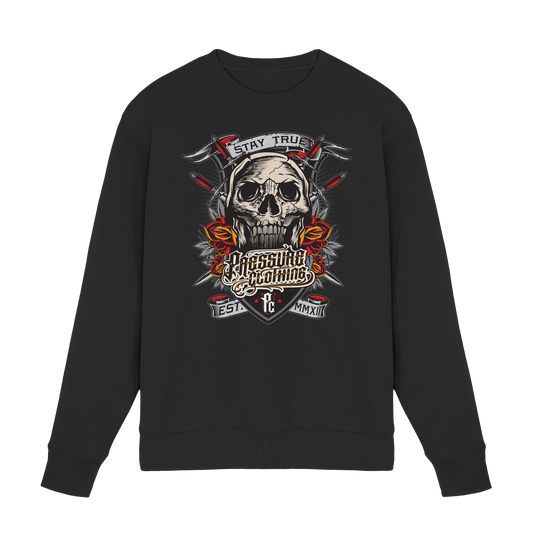 Stay True - Skull - Pressure Cloth - Premium Sweatshirt