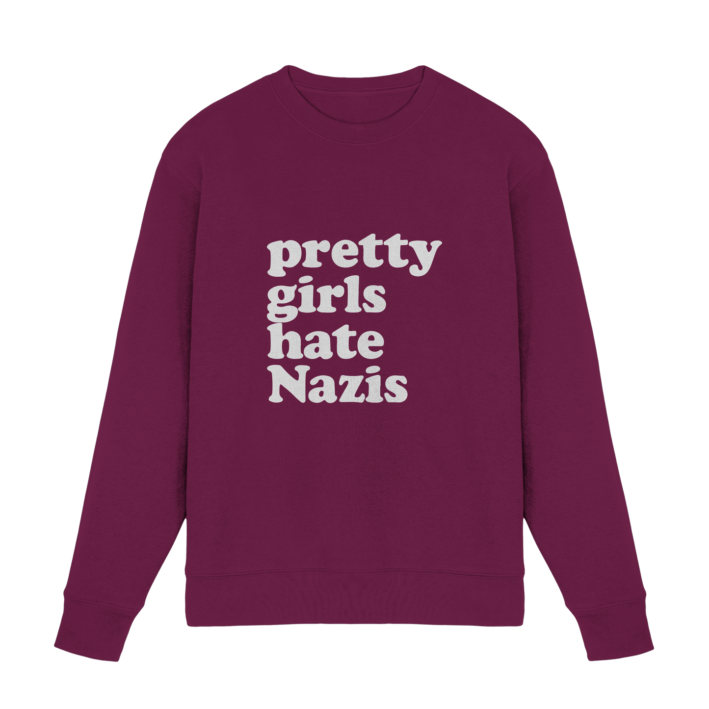 Pretty Girls Hate Nazis - Antifa Wear - Premium Sweatshirt