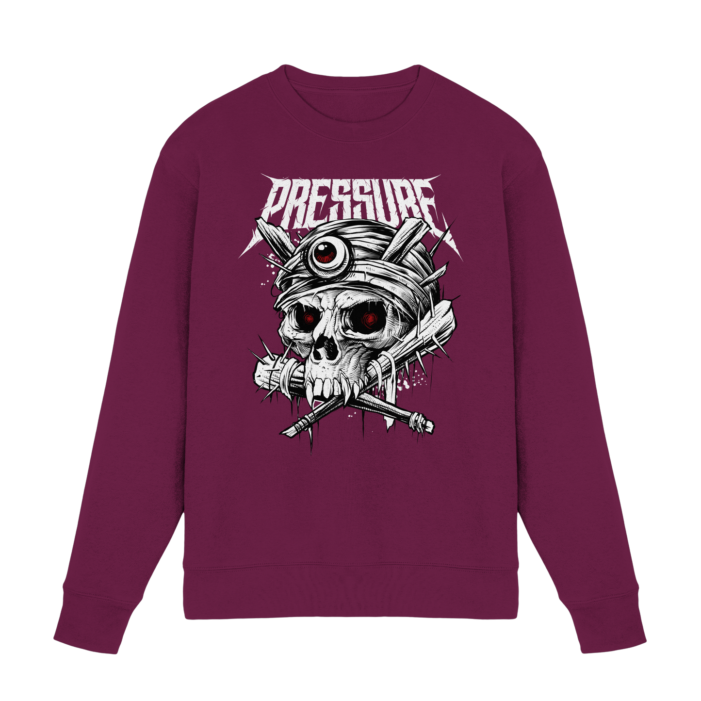 Skullica - Vampire Skull - Pressure Magazine - Premium Sweatshirt
