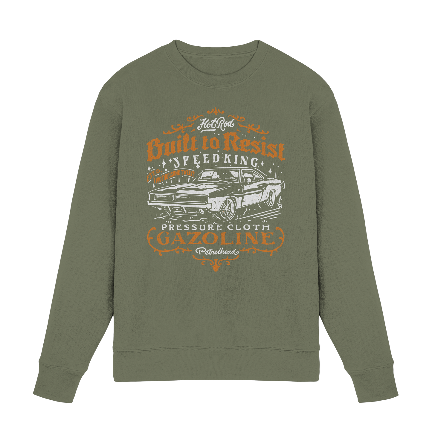 Hot Rod Speedking - Built to Resist - Pressure Cloth - Premium Sweatshirt