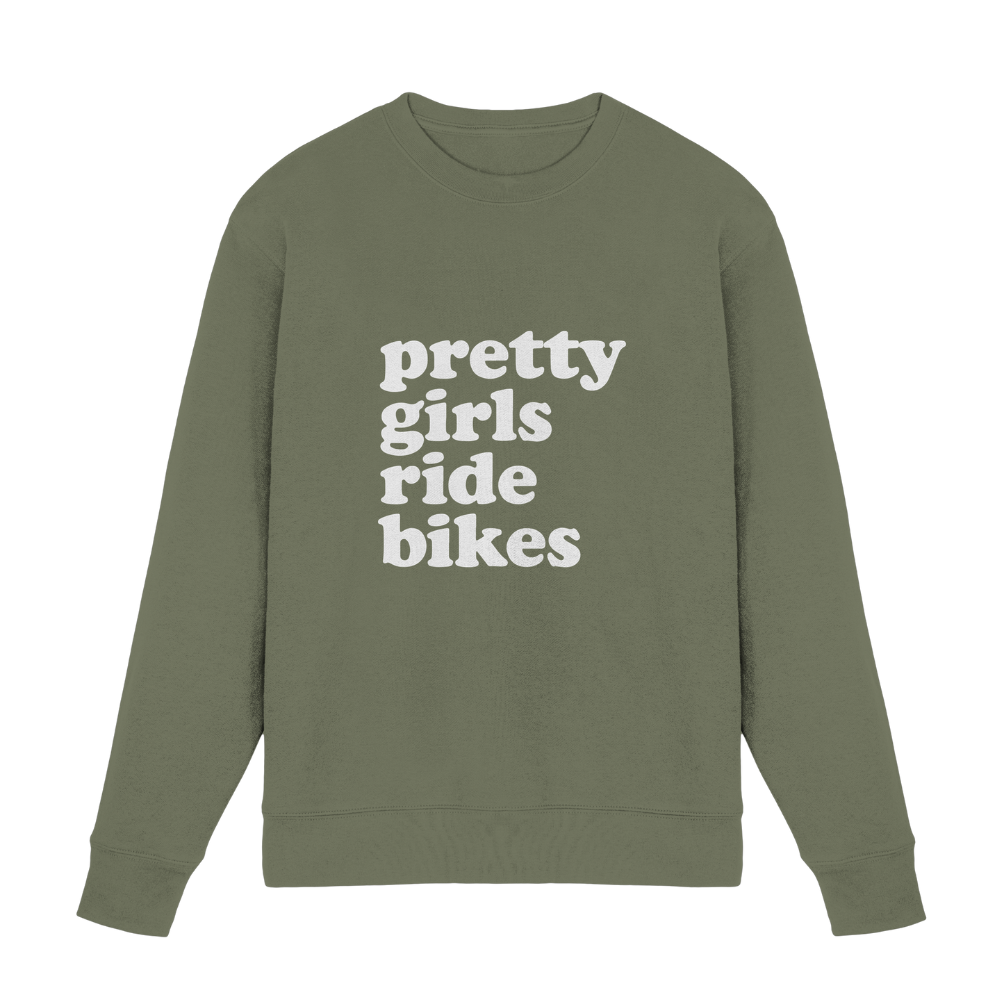 Pretty Girls Ride Bikes – Bikerinnen Motiv - Premium Sweatshirt