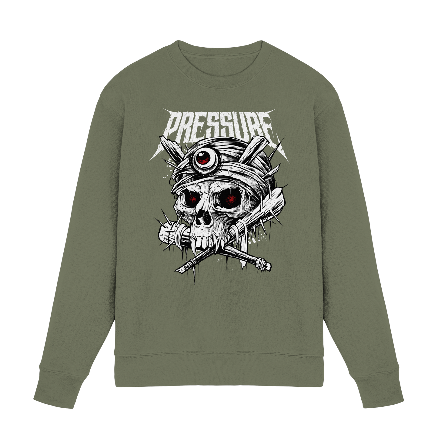 Skullica - Vampire Skull - Pressure Magazine - Premium Sweatshirt