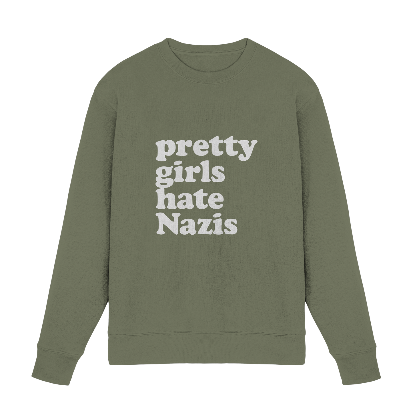 Pretty Girls Hate Nazis - Antifa Wear - Premium Sweatshirt
