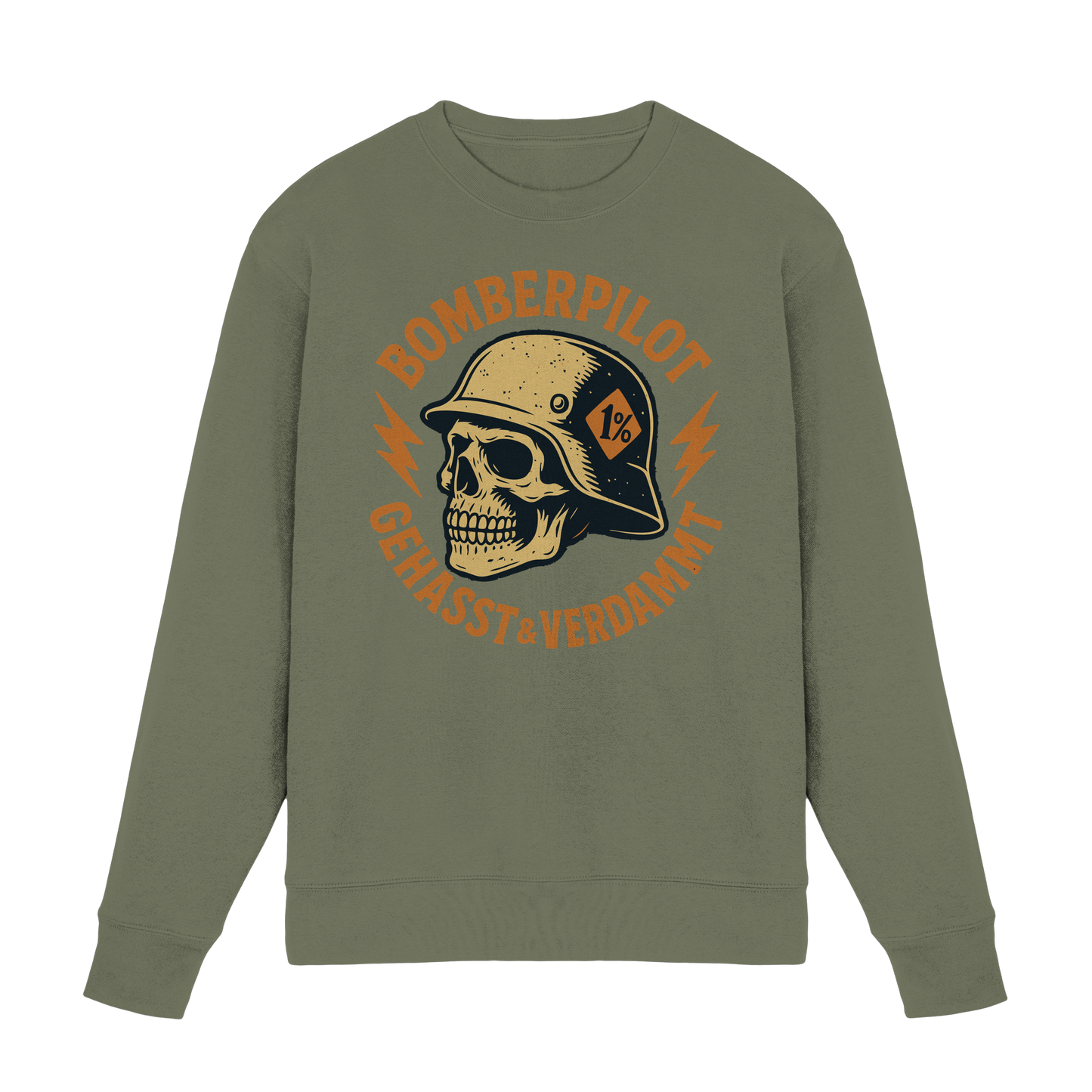Bomberpilot - Gehasst Verdammt - Biker Mode - Premium Sweatshirt
