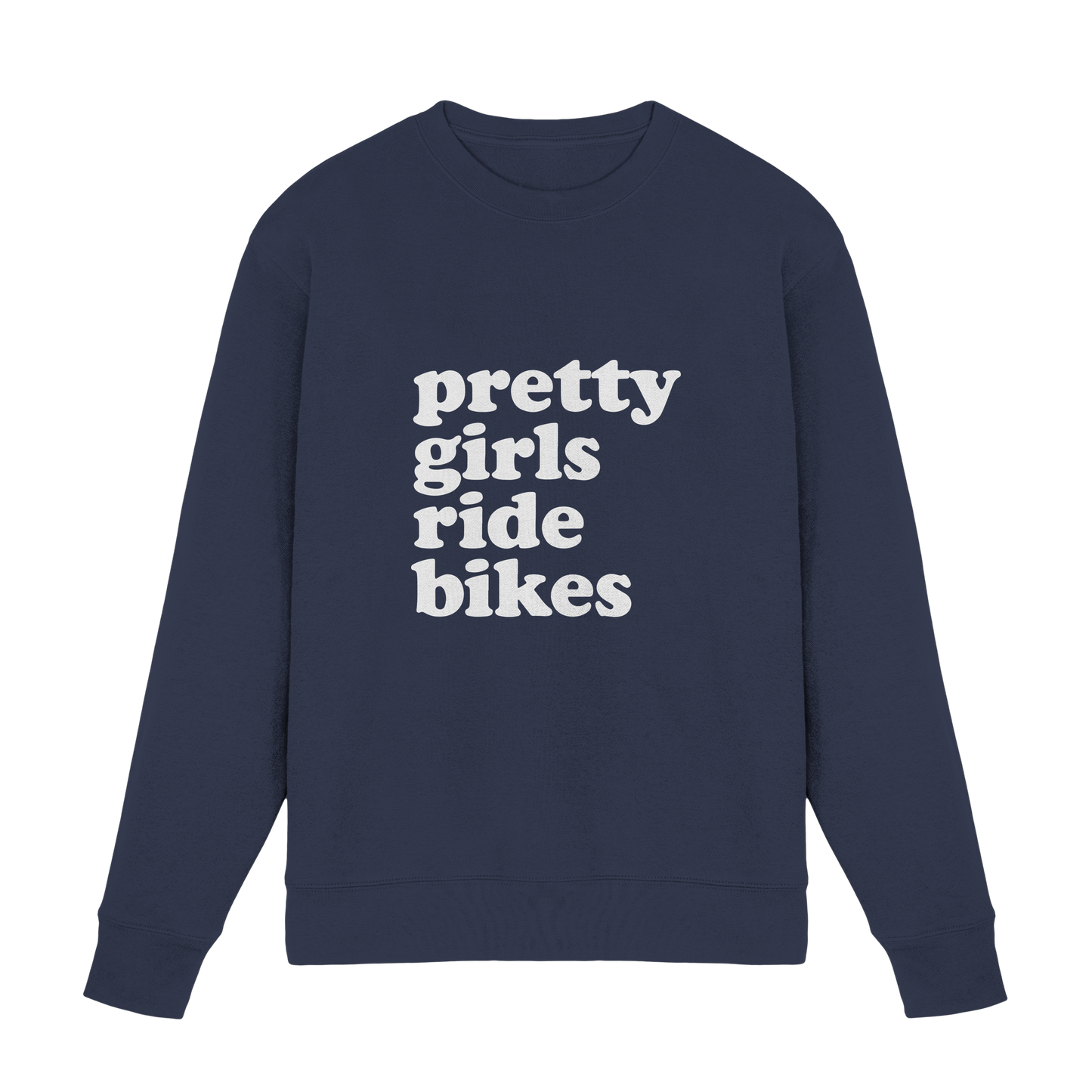 Pretty Girls Ride Bikes – Bikerinnen Motiv - Premium Sweatshirt