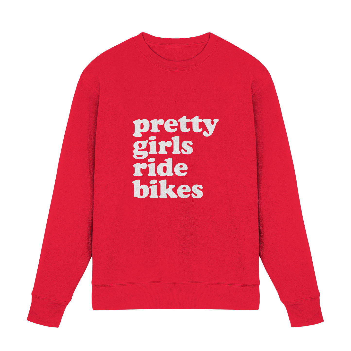 Pretty Girls Ride Bikes – Bikerinnen Motiv - Premium Sweatshirt