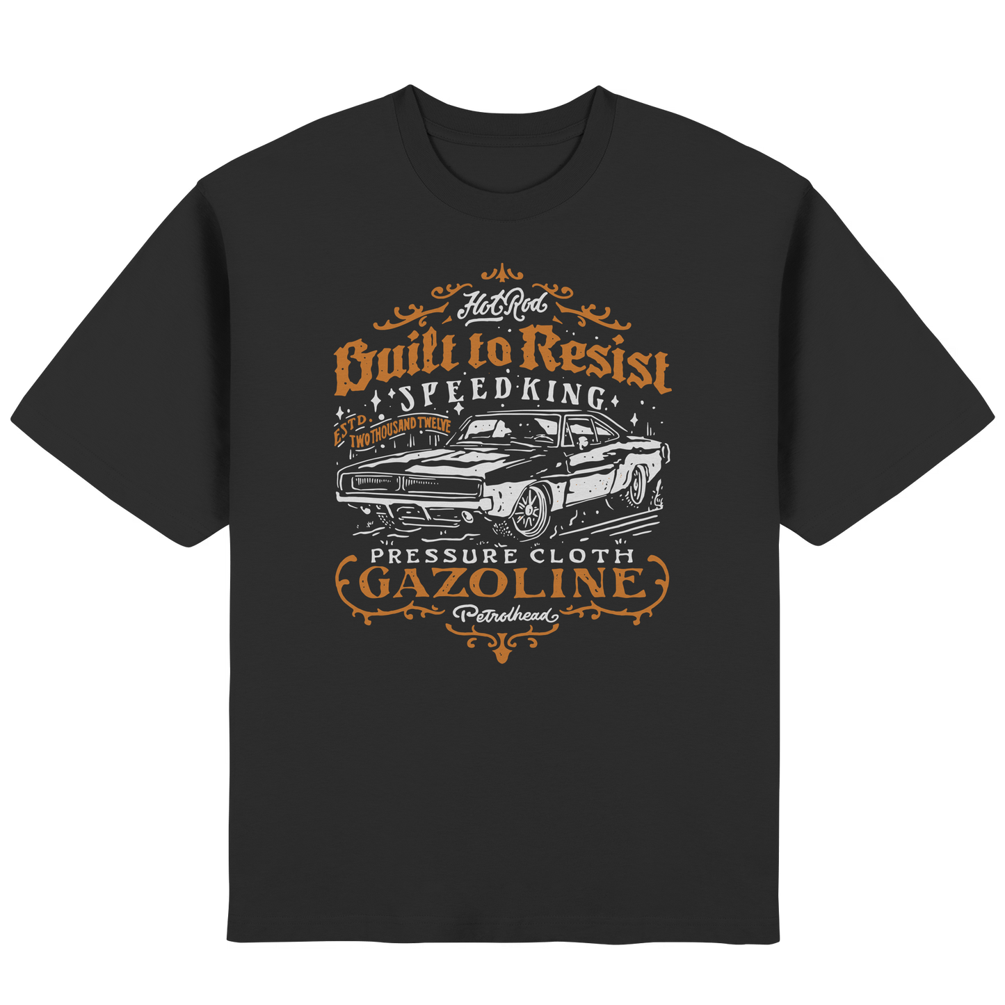 Hot Rod Speedking - Built to Resist - Pressure Cloth - Streetwear Oversized T-Shirt